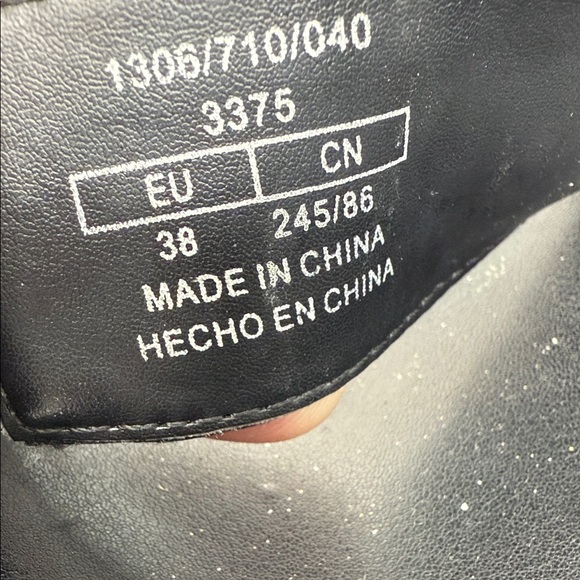 Zara Chunky Platform Sandals Black Y2K Goth Alt Grunge dark academia edge punk - Picture 7 of 7